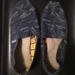 TOMS canvas shoes